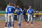 Softball vs UMD  Wheaton College Softball vs U Mass Dartmouth. - Photo by Keith Nordstrom : Wheaton, Softball